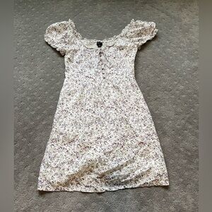 J. Crew Floral Print Baby Doll Mini Dress Size 0